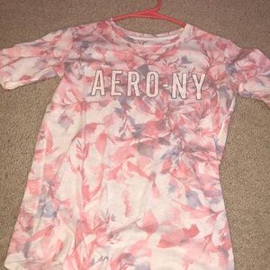 Adorably Never Worn pink and Purple Floral Shirt